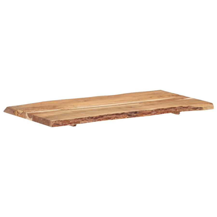 Tafelblad 8X(50-60)X3,8 Cm Massief Acaciahout 118 x 60 x 3.8 cm