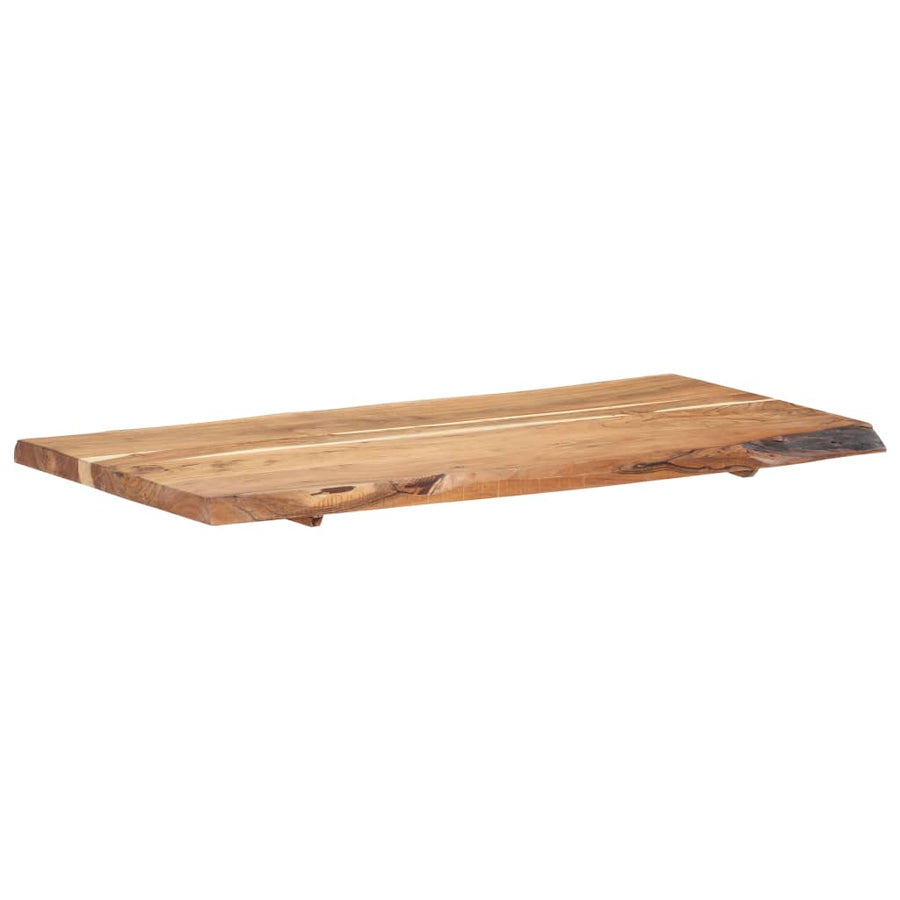 Tafelblad 8X(50-60)X3,8 Cm Massief Acaciahout 118 x 60 x 3.8 cm