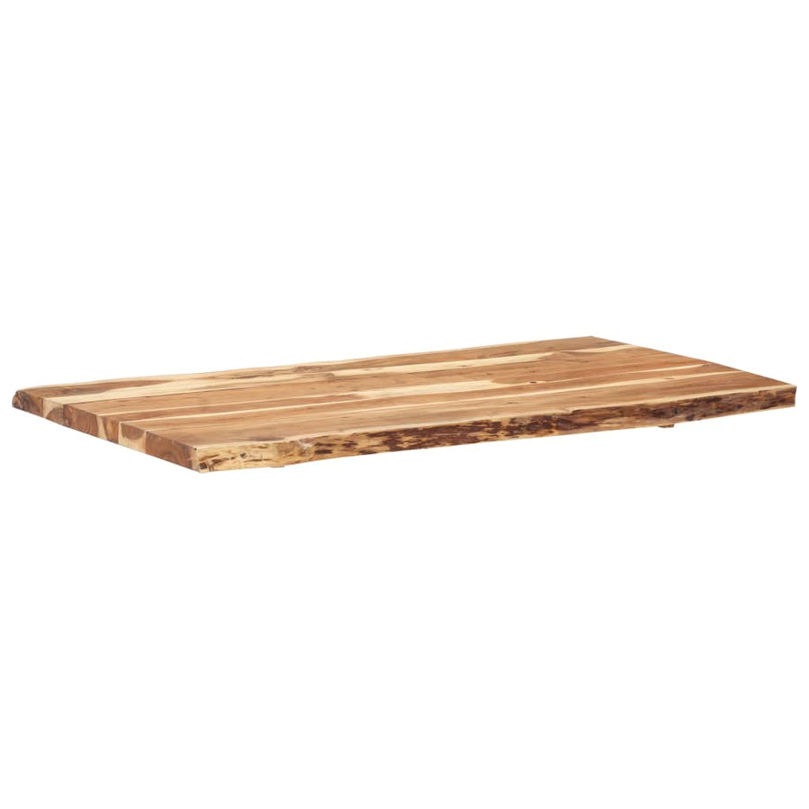 Tafelblad 8X(50-60)X3,8 Cm Massief Acaciahout 118 x 60 x 3.8 cm