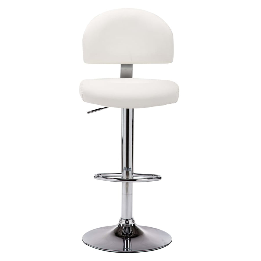 Barstoelen 2 St Kunstleer Wit