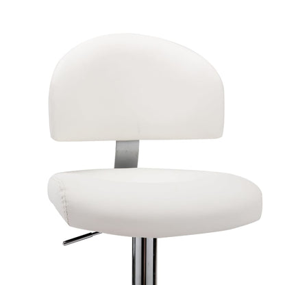 Barstoelen 2 St Kunstleer Wit