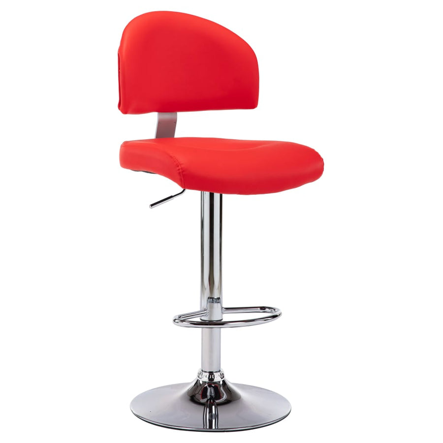 Barstoelen 2 St Kunstleer Rood