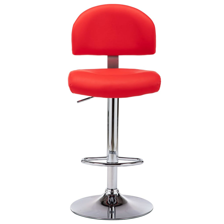 Barstoelen 2 St Kunstleer Rood