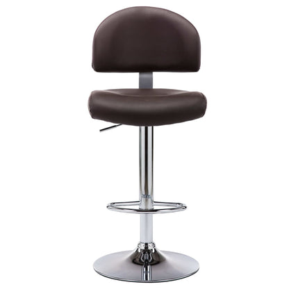 Barstoelen Kunstleer 2 Bruin