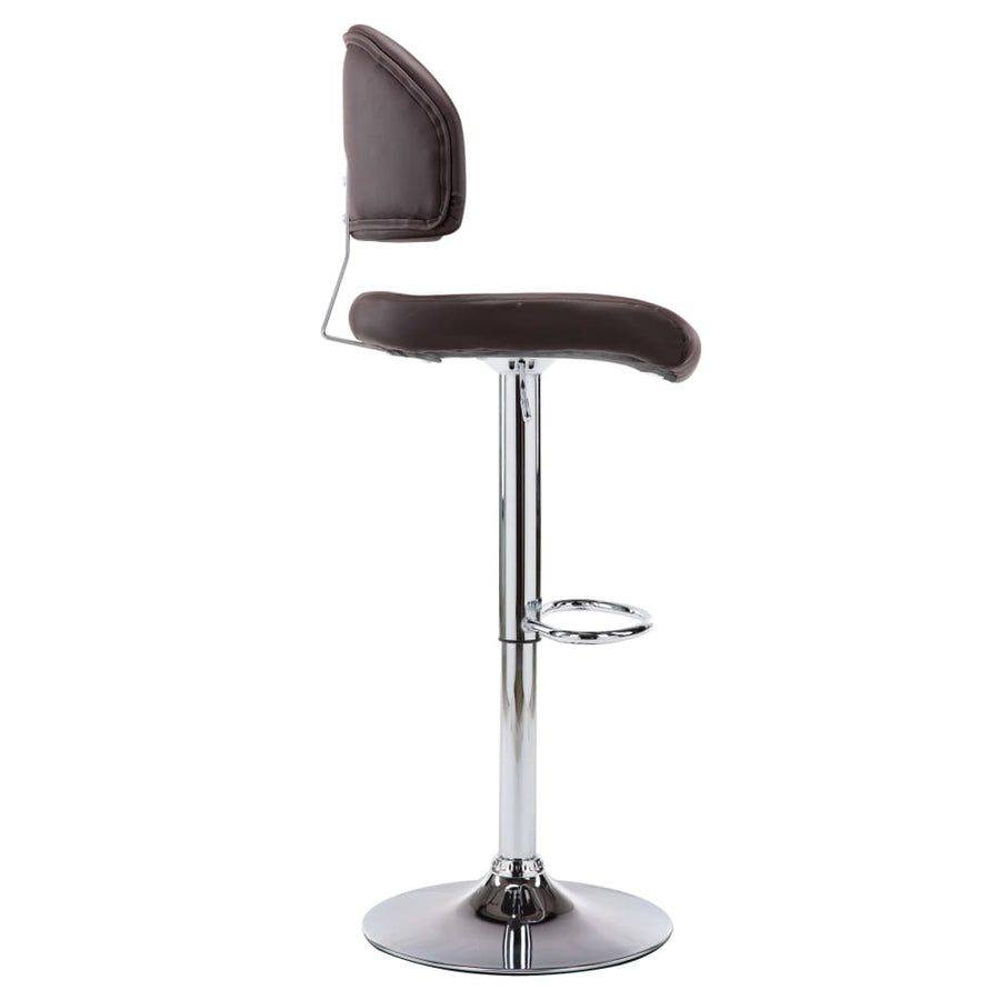 Barstoelen Kunstleer 2 Bruin
