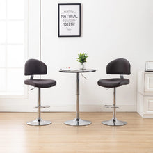 Barstoelen Kunstleer 2 Bruin