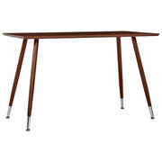 Eettafel 120x60x74 cm MDF bruin