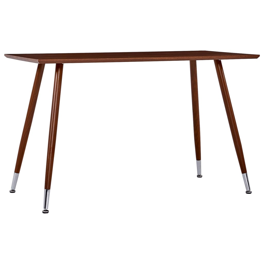 Eettafel 120x60x74 cm MDF bruin
