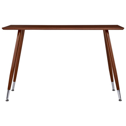 Eettafel 120x60x74 cm MDF bruin