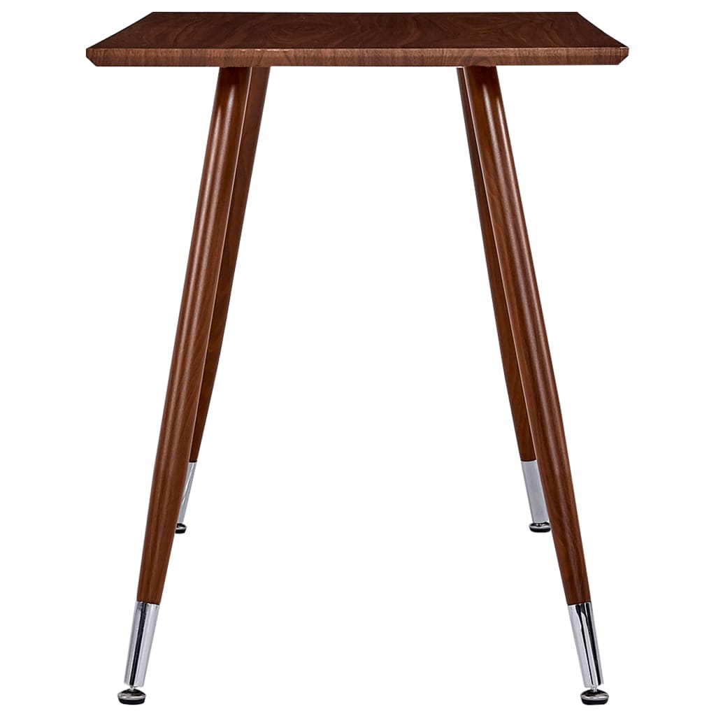 Eettafel 120x60x74 cm MDF bruin