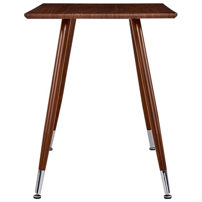 Eettafel 120x60x74 cm MDF bruin