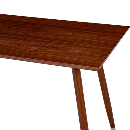 Eettafel 120x60x74 cm MDF bruin