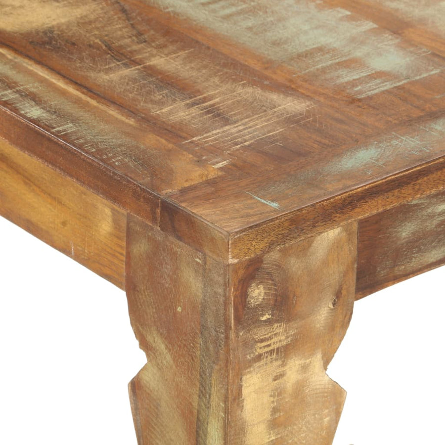 Eettafel 160x80x76 cm massief gerecycled hout