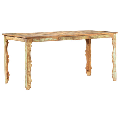 Eettafel 160x80x76 cm massief gerecycled hout