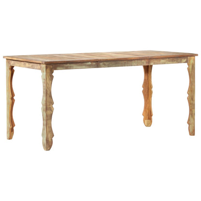 Eettafel 160x80x76 cm massief gerecycled hout