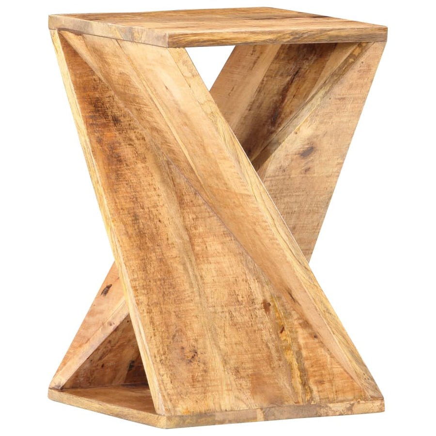 Bijzettafel 35X35X55 Cm massief mangohout