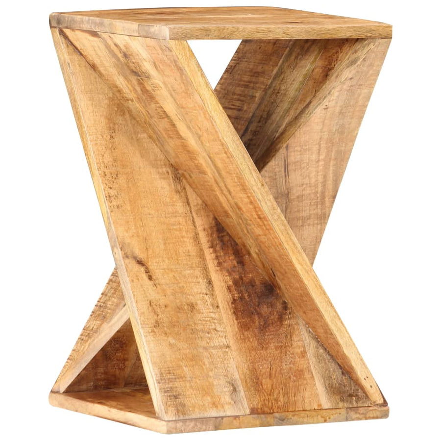 Bijzettafel 35X35X55 Cm massief mangohout