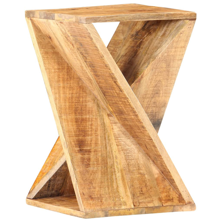 Bijzettafel 35X35X55 Cm massief mangohout