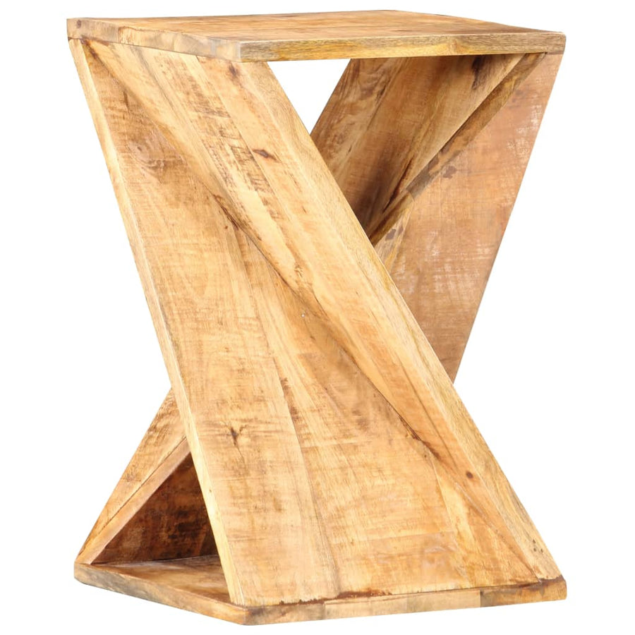 Bijzettafel 35X35X55 Cm massief mangohout