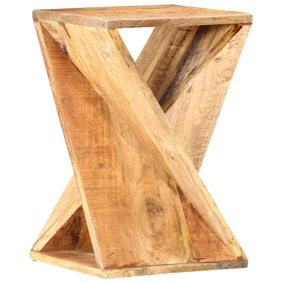 Bijzettafel 35X35X55 Cm massief mangohout