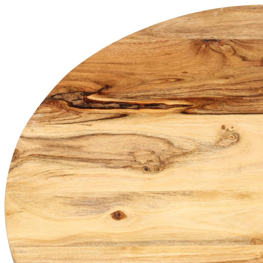 -Delige Tafeltjesset 3 Ø 40 x 34 cm Massief acaciahout