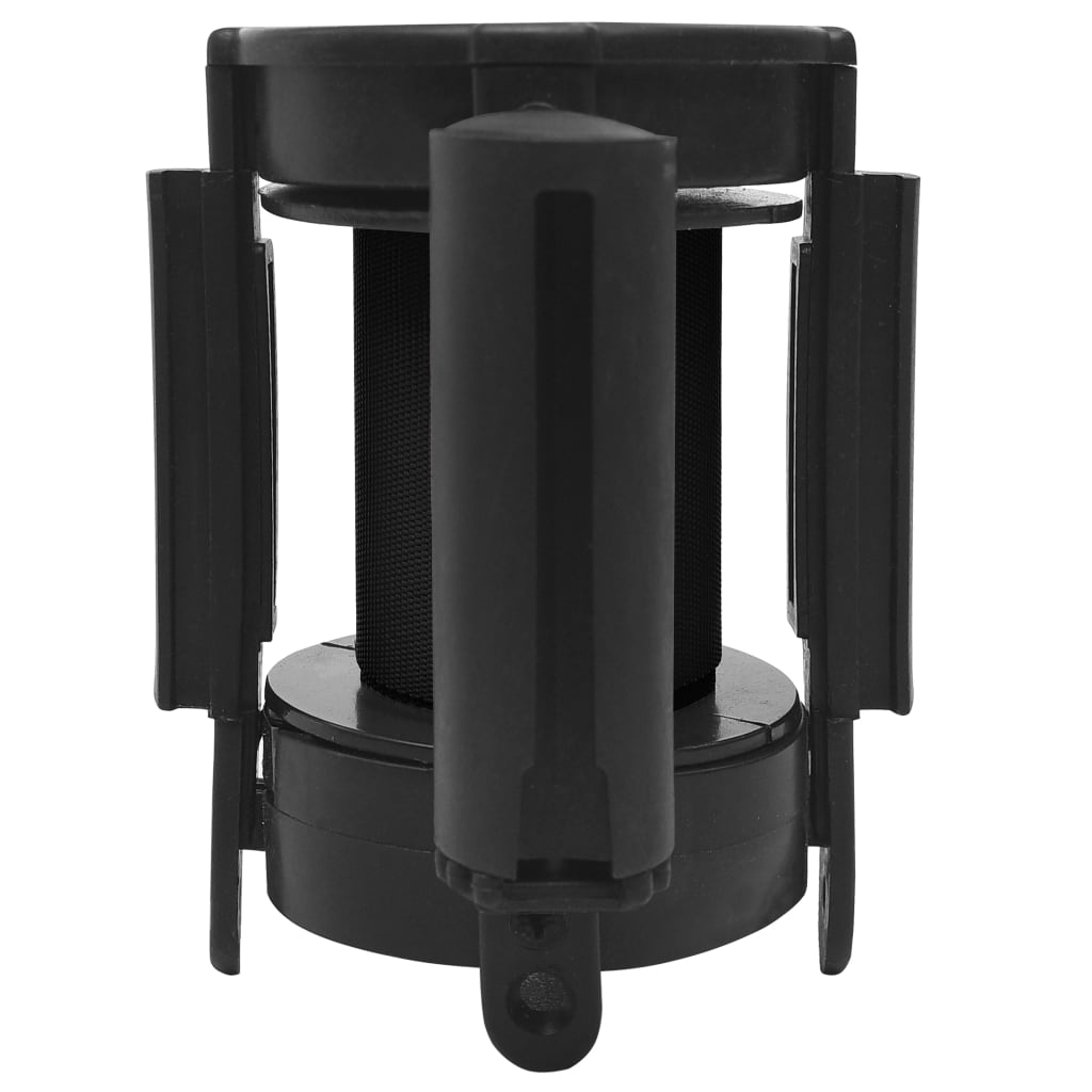 Afzetkoord Uittrekbaar 200 Cm 1 Zwart