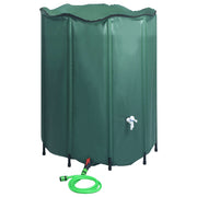 Regenton inklapbaar 1000L PVC donkergroen
