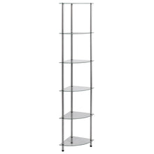 Kastje 30X30X60 Cm Gehard Glas Transparant Doorzichtig 6-laags