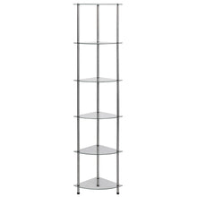 Kastje 30X30X60 Cm Gehard Glas Transparant Doorzichtig 6-laags