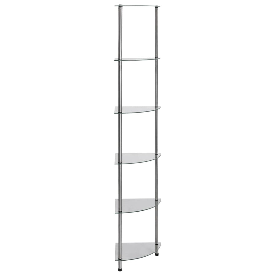 Kastje 30X30X60 Cm Gehard Glas Transparant Doorzichtig 6-laags