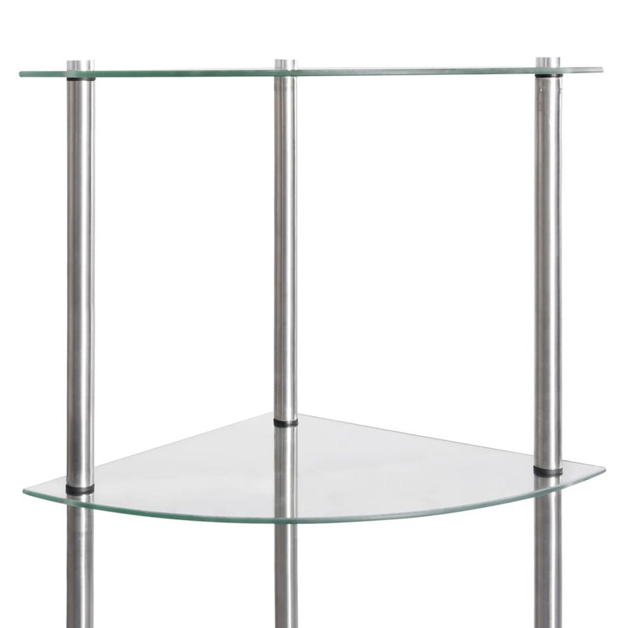 Kastje 30X30X60 Cm Gehard Glas Transparant Doorzichtig 6-laags