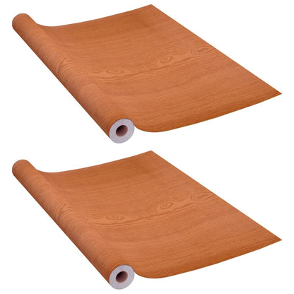 Deurfolies Zelfklevend 10X90 Cm Pvc Lichtkleurig 2 Eiken