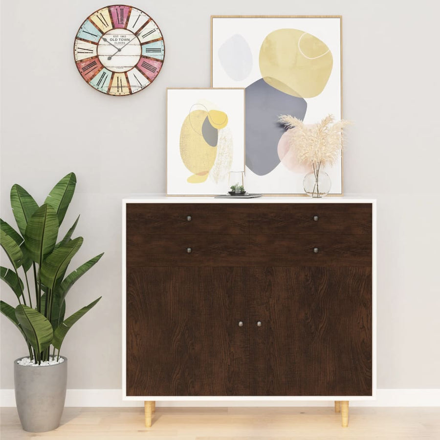 Meubelfolie Zelfklevend 500X90 Cm Pvc Kleurig 1 Donkereiken