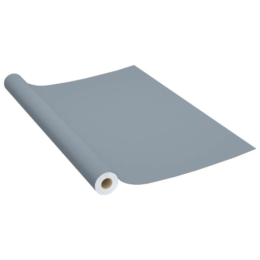 Meubelfolie Zelfklevend 500X90 Cm Pvc 1 Grijs