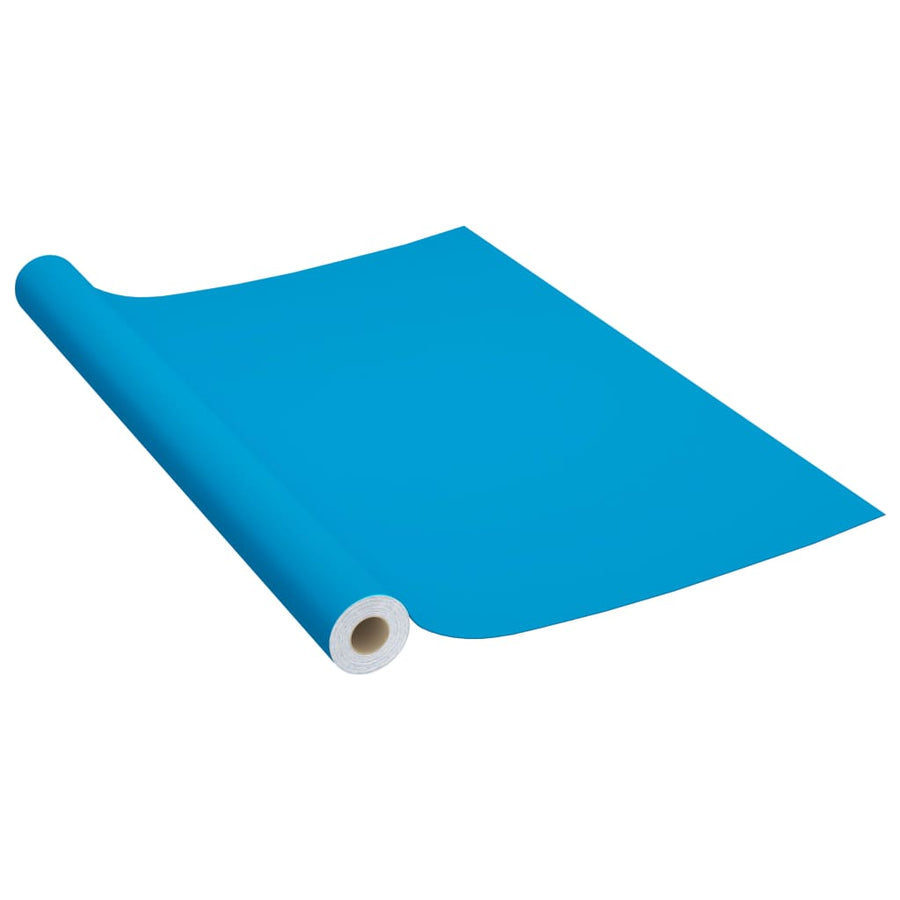 Meubelfolie Zelfklevend 500X90 Cm Pvc 1 Azuurblauw