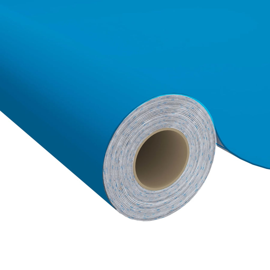 Meubelfolie Zelfklevend 500X90 Cm Pvc 1 Azuurblauw
