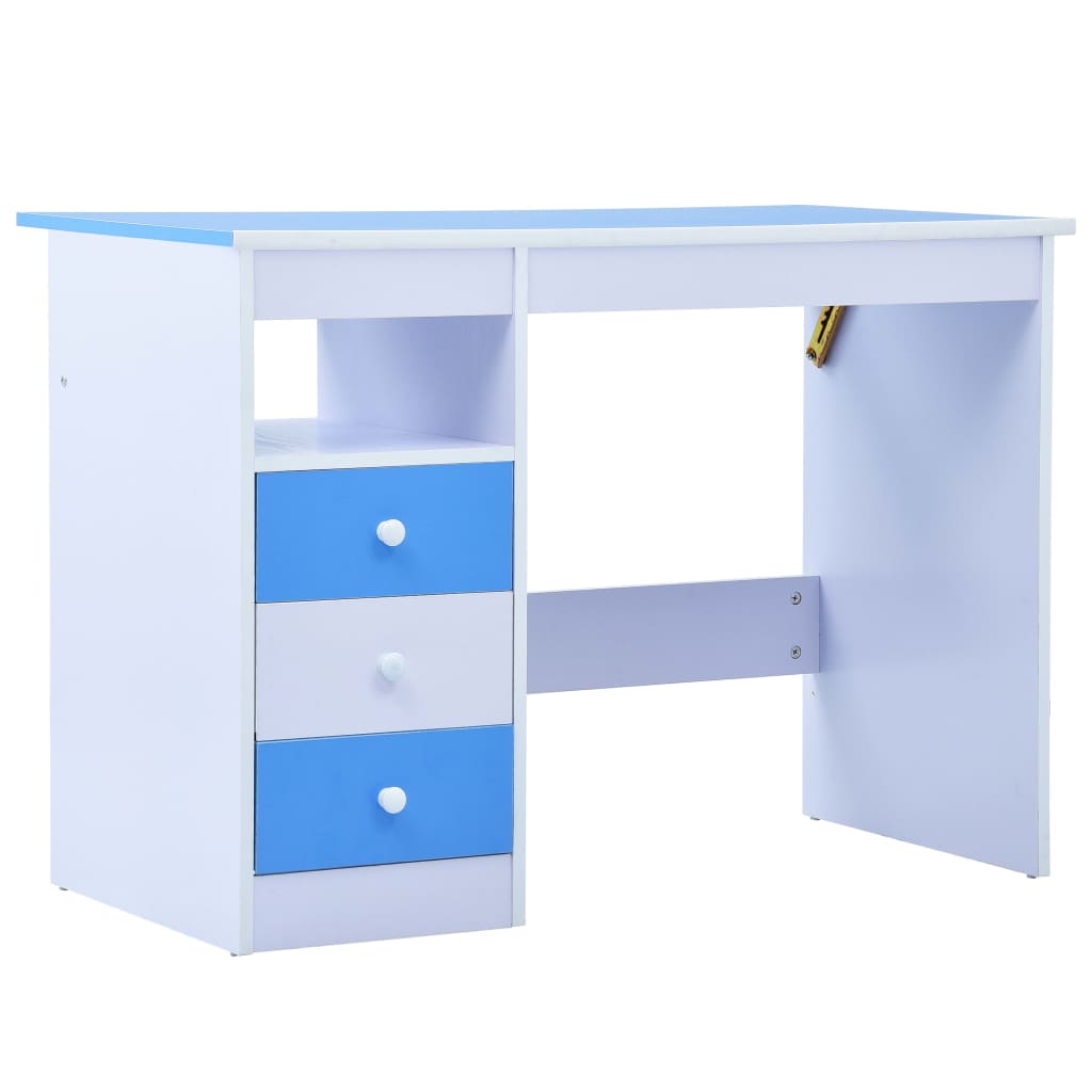 Kindertekentafel/-Bureau Kantelbaar En Wit Blauw