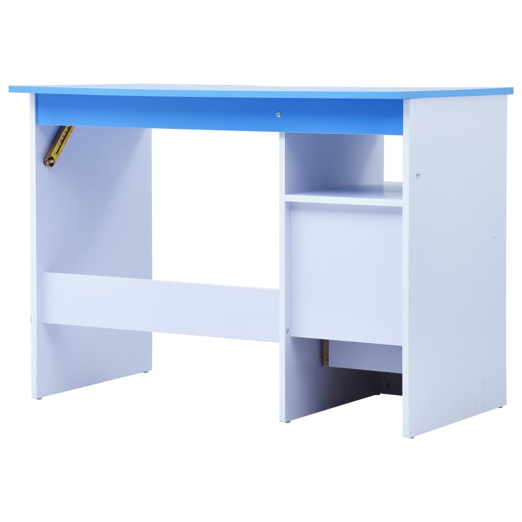 Kindertekentafel/-Bureau Kantelbaar En Wit Blauw