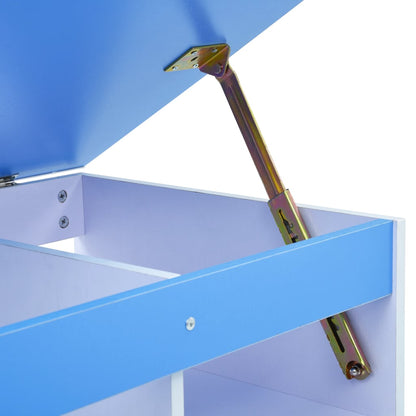 Kindertekentafel/-Bureau Kantelbaar En Wit Blauw