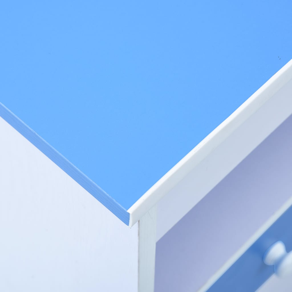 Kindertekentafel/-Bureau Kantelbaar En Wit Blauw