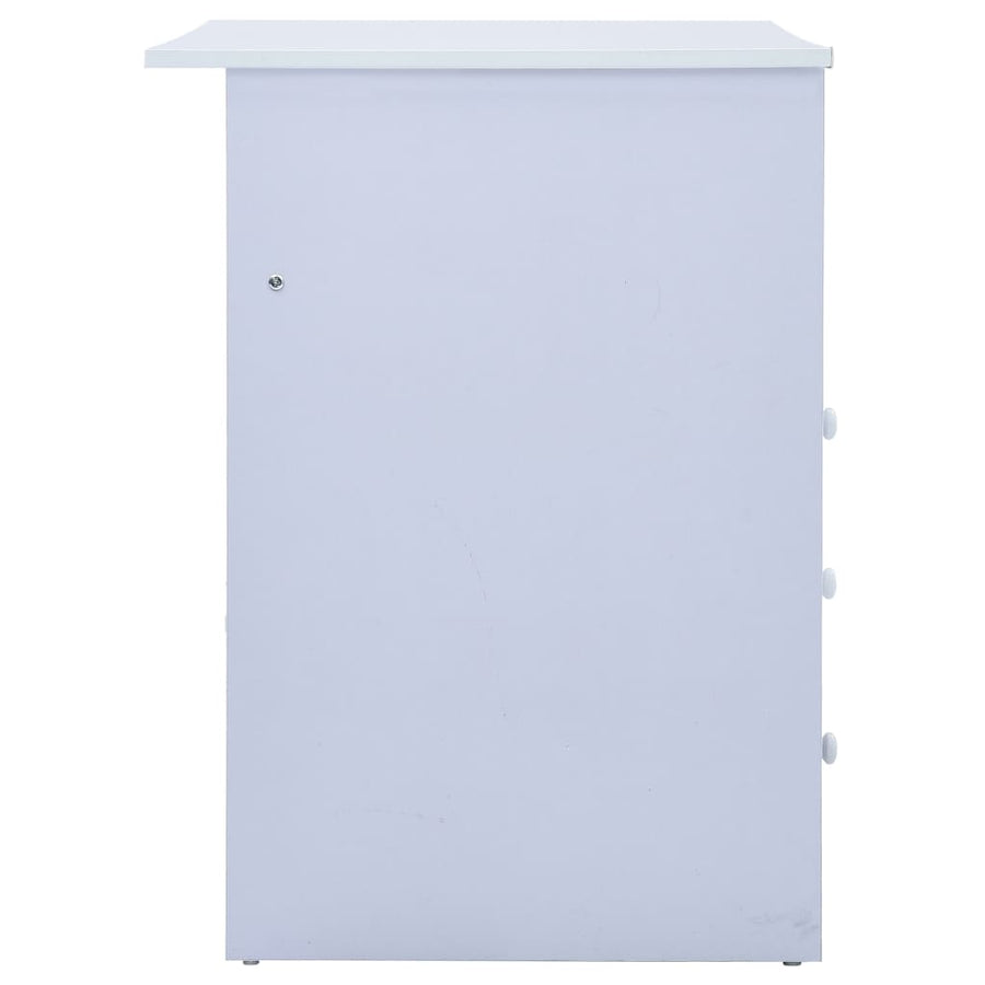 Kindertekentafel/-bureau kantelbaar wit