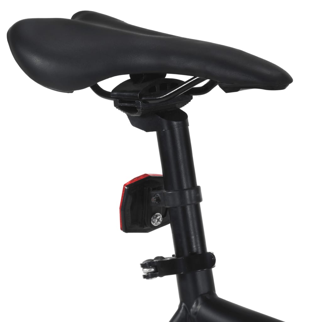 Fiets Met Vaste Versnelling 700 C 55 Cm Zwart En Groen