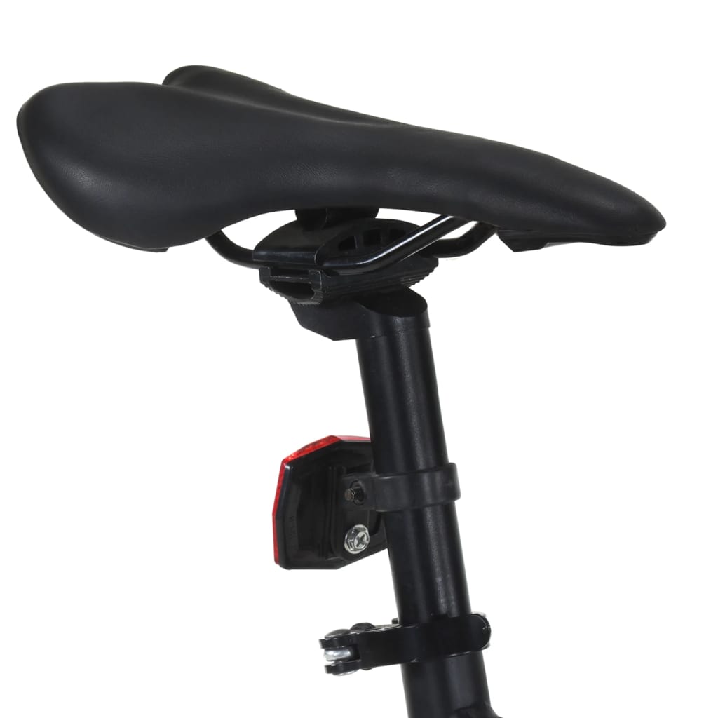 Fiets Met Vaste Versnelling 700 C 55 Cm Zwart En Blauw