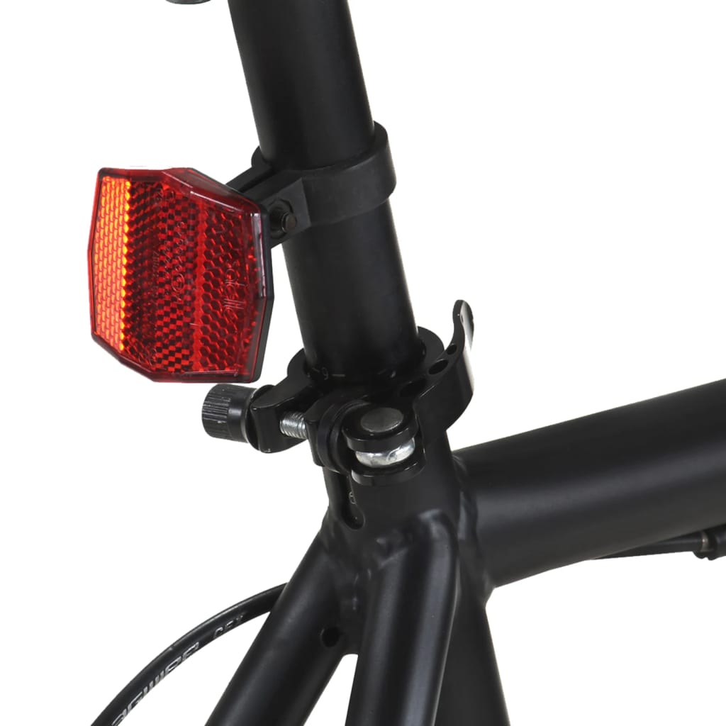 Fiets Met Vaste Versnelling 700 C 55 Cm Zwart En Blauw