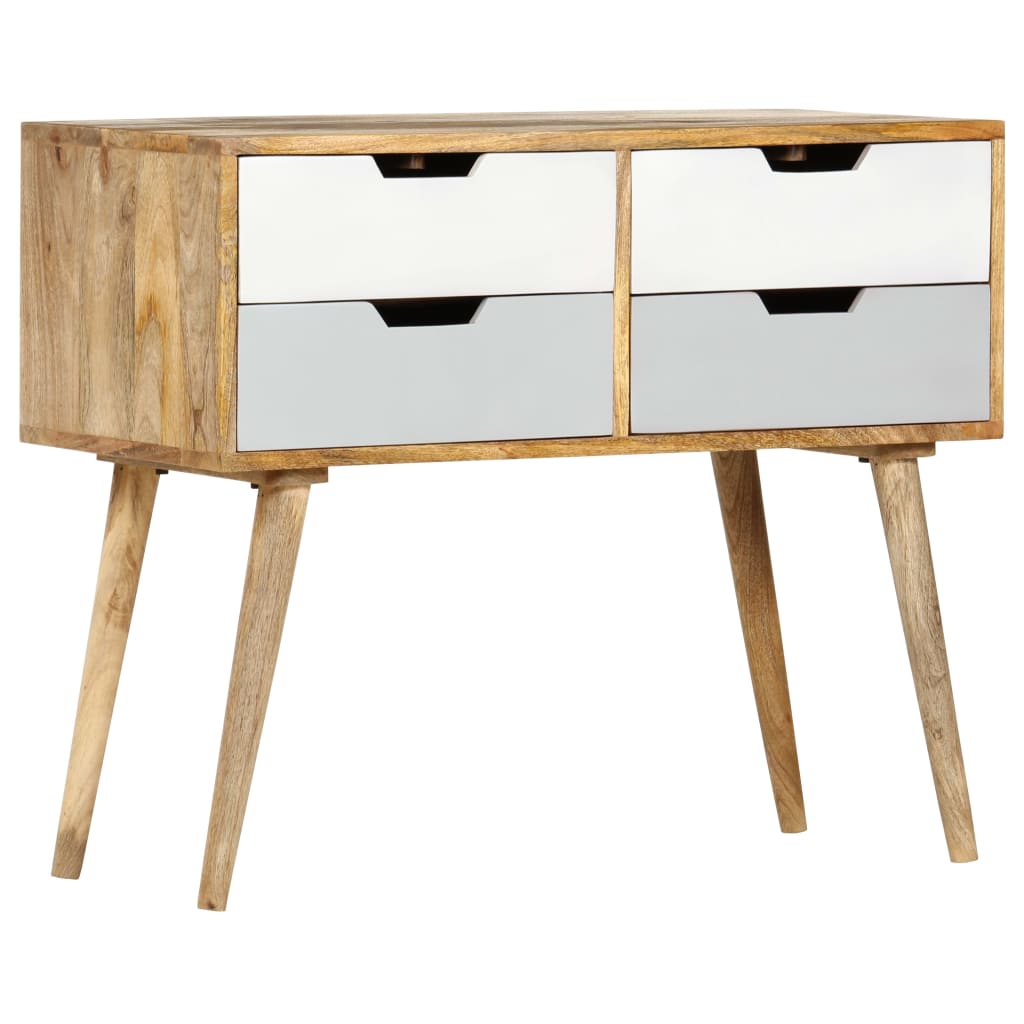 Dressoir 85x40x71 cm massief mangohout