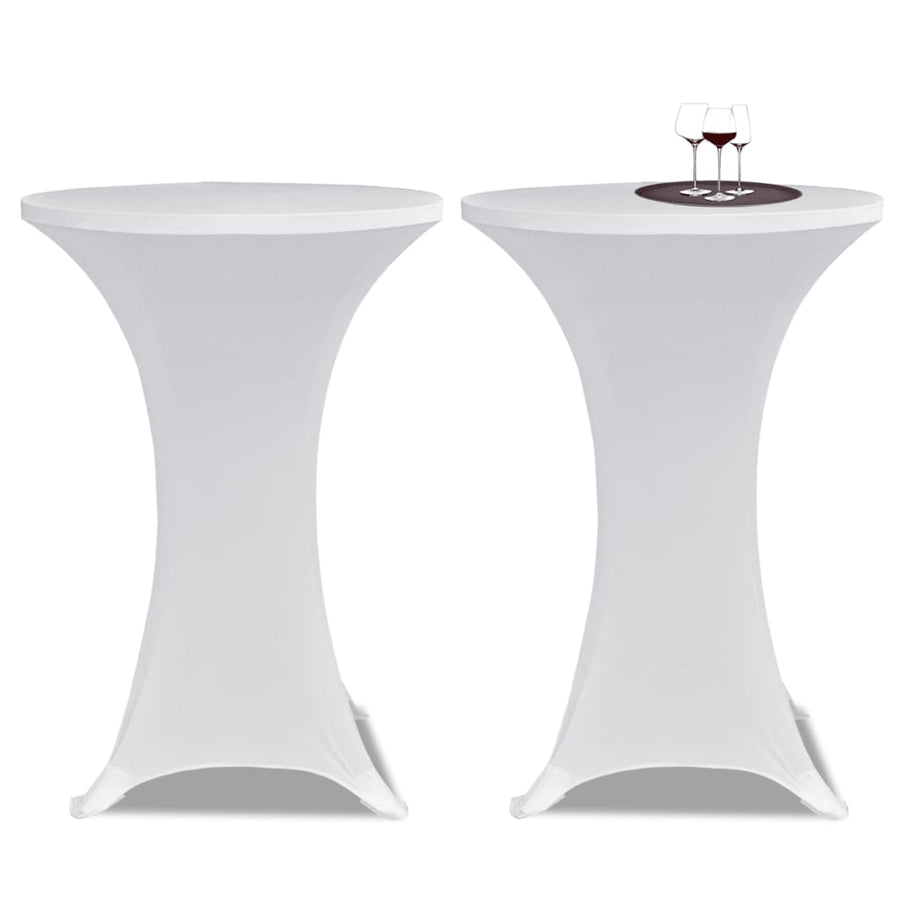 Statafelhoes Stretch Ø 4 70 cm Wit