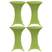 Statafelhoes stretch 4 st 80 cm groen