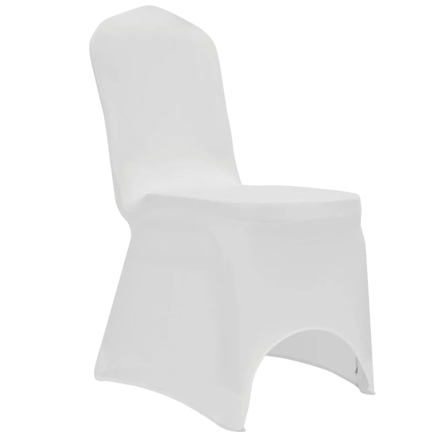 Stoelhoezen Stretch 12 Wit