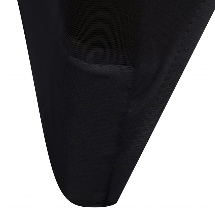 Stoelhoezen Stretch 12 Zwart