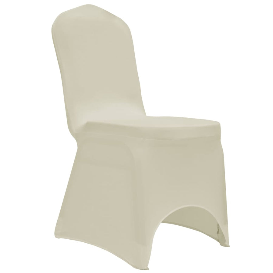 Stoelhoezen Stretch 12 Crème